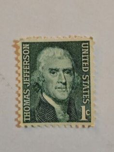 a stamp with an image of george washington on it