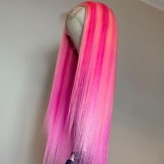 CUSTOM COLOR WIGS – newhairagenda Custom Color Wigs, Color Wigs, Straight Lace Front Wig, Brazilian Straight Human Hair, Brazilian Hair Wigs, Green Wig, Blonde With Pink, Remy Hair Wigs, Blonde Lace Front Wigs