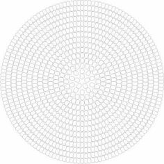 a white circular pattern on a white background