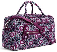 Vera Bradley Weekender Bag, Vera Bradley Duffel Bag, Vera Bradley Travel Bag, Vera Bradley Tote Bags, Weekend Travel Bags, Vera Bradley Bag, Vera Bradley Tote, Mens Travel Bag, Leather Travel Bag