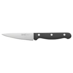 a black and white knife on a white background