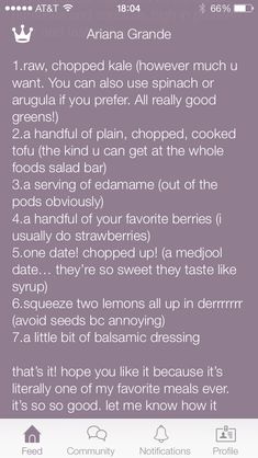 Vegan salad by Ariana Grande Balsamic Dressing, Vegan Salad, Salad Bar, Vegan Foods, Vegan Eating, Vegan Diet, Going Vegan, Veggie Recipes