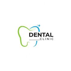 dental clinic logo design with tooth