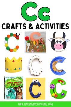 some crafts and activities for kids to do with the letter c