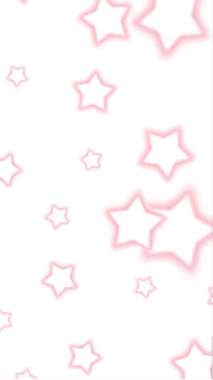 white and pink stars are flying in the air