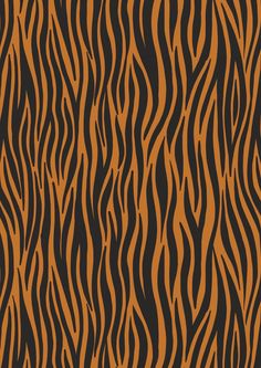 an orange and black tiger stripe pattern