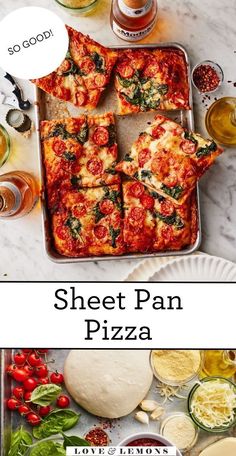 a pizza sitting on top of a pan covered in cheese