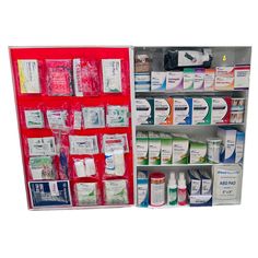 PRICES MAY VARY. 𝐏𝐑𝐄𝐌𝐈𝐔𝐌 𝐐𝐔𝐀𝐋𝐈𝐓𝐘 𝐂𝐎𝐍𝐒𝐓𝐑𝐔𝐂𝐓𝐈𝐎𝐍: The UniShield 4-shelf metal first aid cabinet boasts durable construction, ensuring long-lasting reliability. The cabinets are made in the USA, but the components are made elsewhere, it provides a sturdy and secure storage solution for your first aid supplies. 𝐒𝐏𝐀𝐂𝐄-𝐄𝐅𝐅𝐈𝐂𝐈𝐄𝐍𝐓 𝐖𝐀𝐋𝐋 𝐌𝐎𝐔𝐍𝐓𝐈𝐍𝐆: With a first aid wall cabinet mountable design, the cabinet maximizes space efficiency, making it ideal for v Wall Mount Medicine Cabinet, Medicine Cabinet Shelves, First Aid Cabinet, Wall Mounted Medicine Cabinet, Medicine Cabinet Organization, Space Efficiency, Industrial Cabinet, Medical Cabinet, Organizational Structure