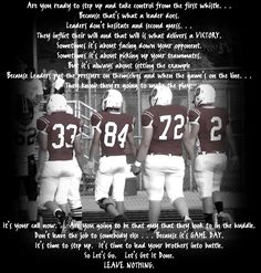 I want a picture like this with the 4 boys this season minus all the words. Quotes For Seniors, Inspirational Football Quotes, Game Day Quotes, Football Banquet, Football Coach Gifts, Coaches Wife, Senior Football, Teamwork Quotes, Game Day Football