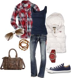 Clothes Casual Outift for • teens • movies • girls • women •. summer • fall • spring • winter • outfit ideas • dates • school • parties Polyvore :) Catalina Christiano Mode Country, Teenage Hairstyles, Mode Tips, Look Retro, Outfit Casual