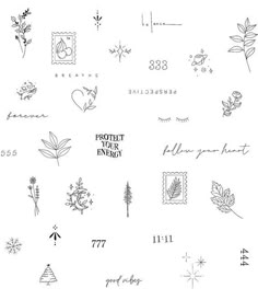 Tiny Treasures Meaningful Small Tattoo Inspirations : Positive Small Tattoos Small Patches Tattoo, Healing Small Tattoos, Meaningful Sticker Tattoos, Dainty Phrase Tattoos, Minimalist Meaningful Tattoo Women, Do Small Things With Great Love Tattoo, Self Love Dainty Tattoo, Dainty Feminine Tattoo Placement, Minimal Meaningful Tattoos For Women