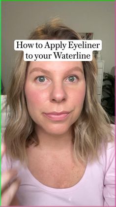 How to apply eyeliner to your waterline!

Your waterline is the skin between your eyes and your lower lash line. You can use any color pencil you want but I recommend something that is waterproof. 

To ensure safety, make sure to use a clean eyeliner (you can rub a little alcohol on it and let it fully dry/absorbed) and carefully apply it to the waterline to prevent eye irritation. Please note, your eyes can be easily contaminated and wearing makeup eyeliner on your waterline can obstruct oil glands. Always consult your eye doctor if you have any questions or concerns!

Using Tarte fake awake waterline eyeliner. I’ll link here in this post for reference. 

As always, let me know if you have any questions and follow for more easy and everyday makeup. 

#waterlineeyeliner #easyeyemakeup # Tightlining Eyes, Waterline Eyeliner, Contouring Techniques, Bold Lip Color, Simple Eyeliner, Celebrity Makeup Looks, Smokey Eye Tutorial, Eyeliner Styles, Best Eyeliner