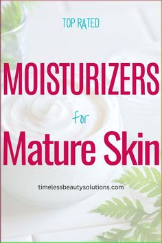 Your skin needs more moisture as you age, we selected the top hydrating moisturizers for mature skin to help keep your skin supple and fade out age spots and moisturize dry skin Skin Moisturizer For Dry Skin, Clean Blackheads, Moisturizer For Sensitive Skin, Moisturizer For Oily Skin, Hydrating Moisturizer, Diy Skincare, Cruelty Free Skin Care, Best Moisturizer, Fade Out