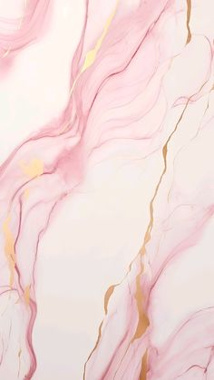 an abstract pink and gold marble background