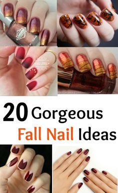 Fall Nail Ideas, Nagellack Trends, Fall Gel Nails, Simple Nail Art Designs, Thanksgiving Nails, Fall Nail Art, Fall Nail Colors, Dipped Nails, Autumn Nails