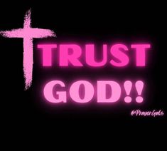 the words trust, trust and trust are written in neon pink on a black background