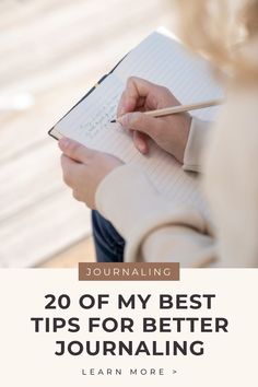 20 of My Best Tips For Better Journaling
Journaling is a way to improve your mental health, manage anxiety, and achieve your goals. Here are 20 of my best tips for better journaling habits. Journal Notebook Ideas, Empty Journal, Inspirational Journal, Morning Pages, Memory Journal, Unique Journals, Notebook Ideas, Health Tracker