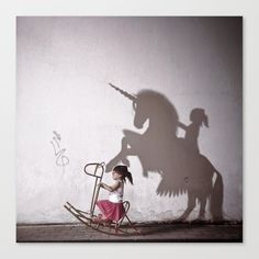 Real Unicorn, I Have A Dream, Angels And Demons, A Unicorn, The Shadow, Rocking Horse, Art Studios, Dream Big, Digital Artwork