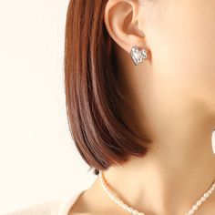 Style: Female Material: Titanium Steel, Freshwater Pearl,Imitation Pearl Pearl Type: Cultured,Uncultured Pearl Color: White Pearl Shape: Irregular,Heart Necklace Length: 40+5cm Heart-shaped Alloy Jewelry For Pierced Ears, Crystal Heart Earrings For Anniversary, Elegant Heart Shaped Alloy Earrings, Elegant Heart-shaped Alloy Earrings, Silver Heart Crystal Earrings For Wedding, Elegant Silver Heart Earrings For Mother's Day, Silver Alloy Crystal Earrings For Wedding, Silver Heart Earrings For Mother's Day Party, Silver Heart Earrings For Party On Mother's Day