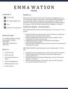 a professional resume template with no work experience