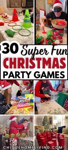 christmas party games for kids to play with