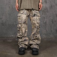 UNDERWATER Multi-Pocket Desert Cargo, premium urban and streetwear designers apparel on PROJECTISR.com, UNDERWATER Camo Pant, Sneakers And Socks, Shopping Clothes, Half Shirts, Boys Wear, Jean Accessories, Edgy Look, Camo Print, Online Shopping Clothes