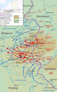 The 12 Top Secret Military Operations in History Wwii Maps, Battle Of The Bulge, German Army, Us History, History Facts, Military History, World History, American History