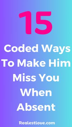 “Will he miss me in my absence?” It’s a question that many women ask themselves when they’re in a relationship or starting to develop feelings for someone. It’s natural to wonder if a man will feel your absence and long for your presence when you’re not around Miss Your Touch, Friendship Advice, Relationships Advice, Communication Tips, Make Him Miss You, What Makes A Man, Relationship Challenge, Longing For You, Deeper Conversation