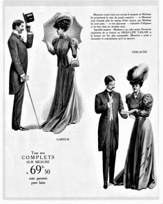 Journee d une Parisienne - 1905 Edwardian Woman, Historical Costuming, Old Clothes, Men's Fashion, Dream House, Orange