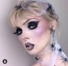 Halloween Bridal Shower Ideas, Halloween Bridal Showers, Halloween Makeup Diy, Horror Makeup, Halloween Makeup Inspiration