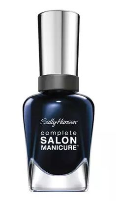 Sally Hansen Complete Salon Manicure in Dark Hue-moor Turquoise Nail Polish, Sensationail Gel Polish, Turquoise Nails, Nail Color Trends