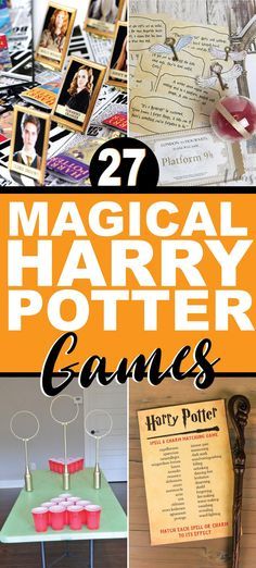 harry potter games and crafts for kids