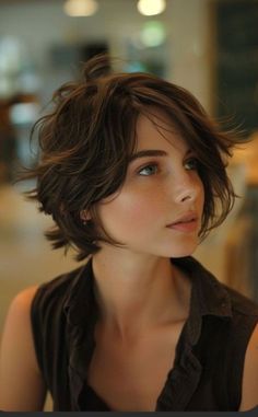 Hair Mistakes, Haircuts For Wavy Hair, Short Wavy, Haircut And Color, Short Hair Haircuts, Hair Dos