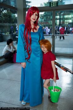 Granmamare Ponyo Cosplay, Granmamare Ponyo, Ponyo Mother, Ponyo Mom, Ponyo Cosplay, Ponyo Anime, Ghibli Ponyo, Nyc Metro, Awesome Cosplay