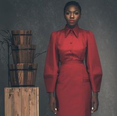 "Vintage Sackar" SS17 Collection By Nuna Couture Ghanaian Fashion, Fashion Labels, High Neck Dress, Ready To Wear, Lookbook, Couture, Photography, How To Wear