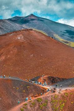 Mount etna hiking tour, sicily - italy Holidays In Italy, European Bucket List, Visit Sicily, Mount Etna, Italy Holidays, Active Volcano, Catania