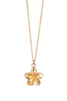 Melia Charm Necklace Delicate Petal-shaped Gold Jewelry, Lilly Flower, Preppy Jewelry, Flower Pendant Necklace, Ear Jewelry, Flower Pendant, Gold Flowers, Flower Necklace, Cute Jewelry