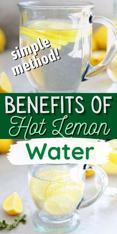 the benefits of hot lemon water