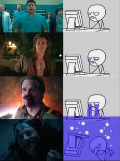 the many faces of characters in movies