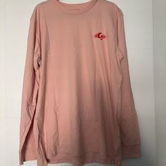 This Is A Brand New Tshirt! It Was From The Atlanta Pop Up Shop So It’s Not In Stores Anymore And Will Not Be Brought Back. Bust 46” Sleeve 27” Length 31” Pink Long Sleeve Top With Graphic Print, Pink Long Sleeve Tops With Graphic Print, Pink Oversized Long Sleeve T-shirt, Long Sleeve Relaxed Fit T-shirt For Loungewear, Spring Long Sleeve T-shirt For Loungewear, Long Sleeve Cotton T-shirt For Loungewear, Graphic Tee Cotton Top With Long Sleeves, Oversized Long Sleeve Shirt For Loungewear, Pink Long Sleeve Loungewear Tops