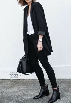 classic minimalist fashion Minimalist Moda, Cooler Style, Looks Black, Design Office, Minimal Chic, Business Outfit