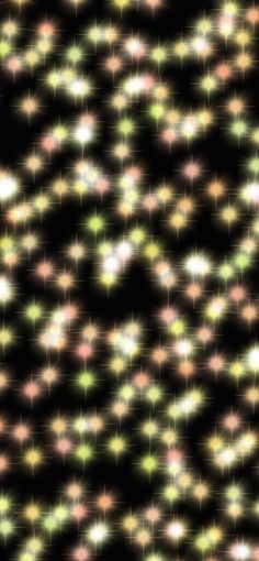 a black background with many different colored stars