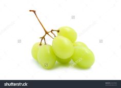 green grapes on a white background with clippings stock photo edit now for free