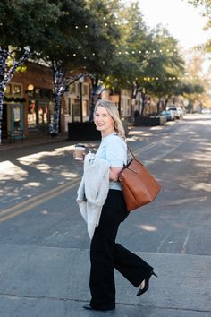 An action shot of a wedding planner during a brand photo shoot in Dallas, Texas.