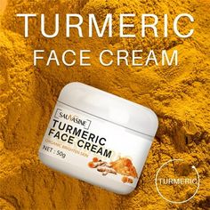 Turmeric Dark Sp-ot Corrector Seru-m High Gloss Face Cream Skin Moisturizing Repair Seru-m About the product: Turmeric contains antioxidants and anti-inflammatory components. These characteristics may provide and LUS-TER to the skin. Studies have shown turmeric to reduce dark spots on the skinAKA hyperpigmentation. Goodbye Dark Spots - Dissolves melanin, erasing freckles, sun spots, age spots, SC-ARS and more. - Lightens and brightens uneven skin tones for fairer skin with a radiant. Deeply Mois Organic Face Cream, Turmeric Face, Whitening Cream For Face, Lighten Dark Spots, Organic Turmeric, Brightening Cream, Remove Dark Spots, Skin Care Cream, Skin Care Serum