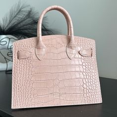 Teddy Blake Bag 9’ Original Price $425 Brand New Pink Croc Selling, Dust Bag, Tags, Extra Stripes Included Designer Handheld Bags For Everyday Luxury, Designer Everyday Luxury Bag With Handles, Luxury Pouch Bags With Handles, High-end Pouch Satchel For Formal Occasions, Luxury Handheld Shoulder Bag With Palladium Hardware, Luxury Handheld Satchel, Luxury Pouch Shoulder Bag With Handles, Designer Pink Satchel For Formal Occasions, Luxury Satchel With Detachable Strap