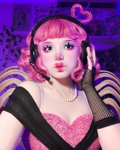 Cupid Monster High Cosplay, Cupid Cosplay, Cupid Monster High, Draculaura Art, Draculaura Makeup, Monster High Makeup, Monster High Halloween, Clown Design, Monster High Cosplay