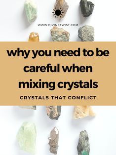 Chakra Crystals Charts, Energy Crystals Healing Stones, Conflicting Crystals, How To Display Crystals And Stones, Crystals For Cleansing, Crystal Combinations, Most Powerful Crystals, Crystals For Healing