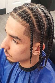 Box Braids Men, Mens Twists Hairstyles, Boy Braids Hairstyles