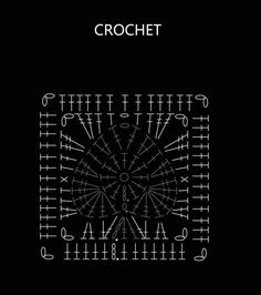 the cover art for crochet's album, which features an image of a square